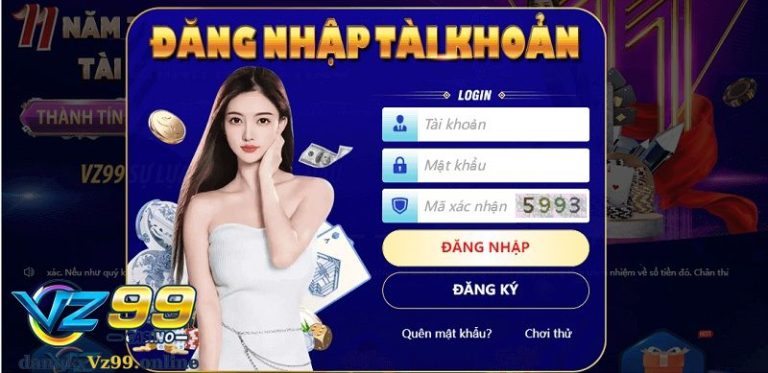 Đăng Nhập Ngay VZ99 Khám Phá Và Nhận Nhiều Ưu Đãi